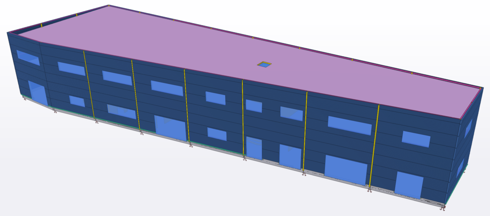 Bâtiment industriel – Une structure optimisée au service d'une architecture atypique 1